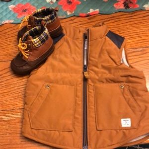 Vest with matching booties